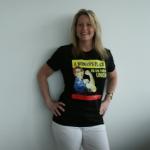 Rosie the Riveter t-shirt (black) 3091 $13.50